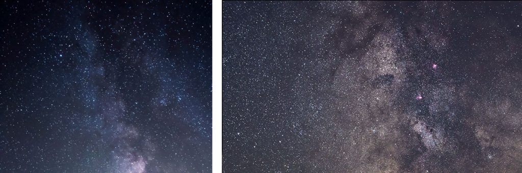 Milky Way from Mayo in May through to December