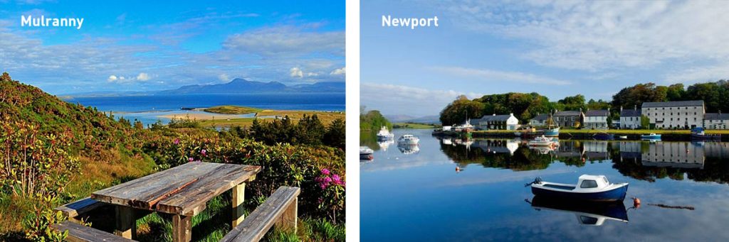 Mulranny and Newport Scenery