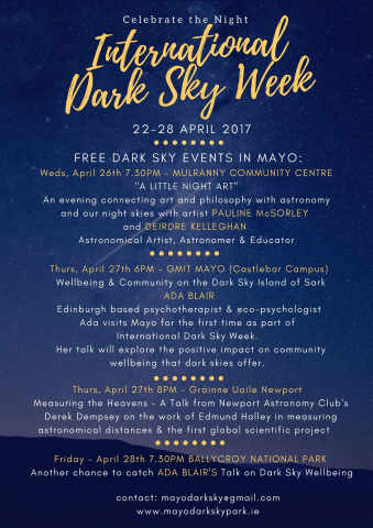 International Dark Sky Week 22-28th April 2017