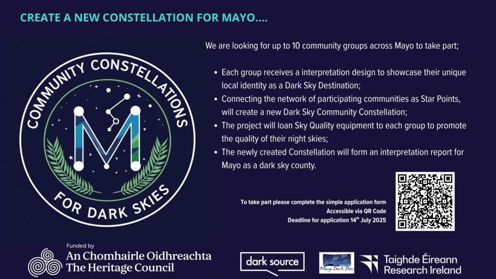 Community Constellations Project Post constellations for dark skies