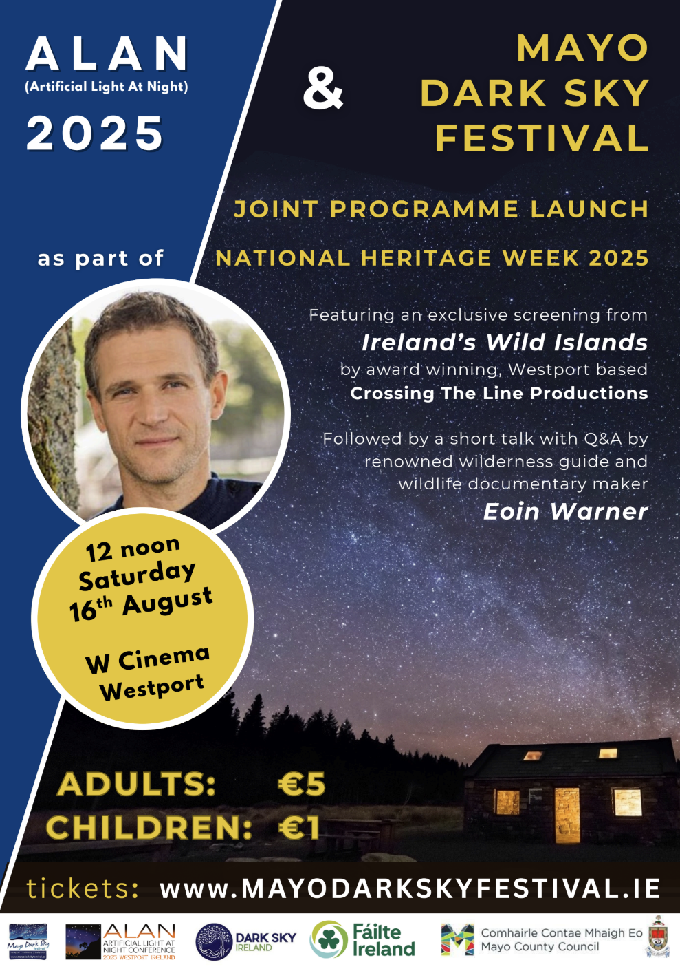 Joint Programme Launch: ALAN 2025 & Mayo Dark Sky Festival 2025