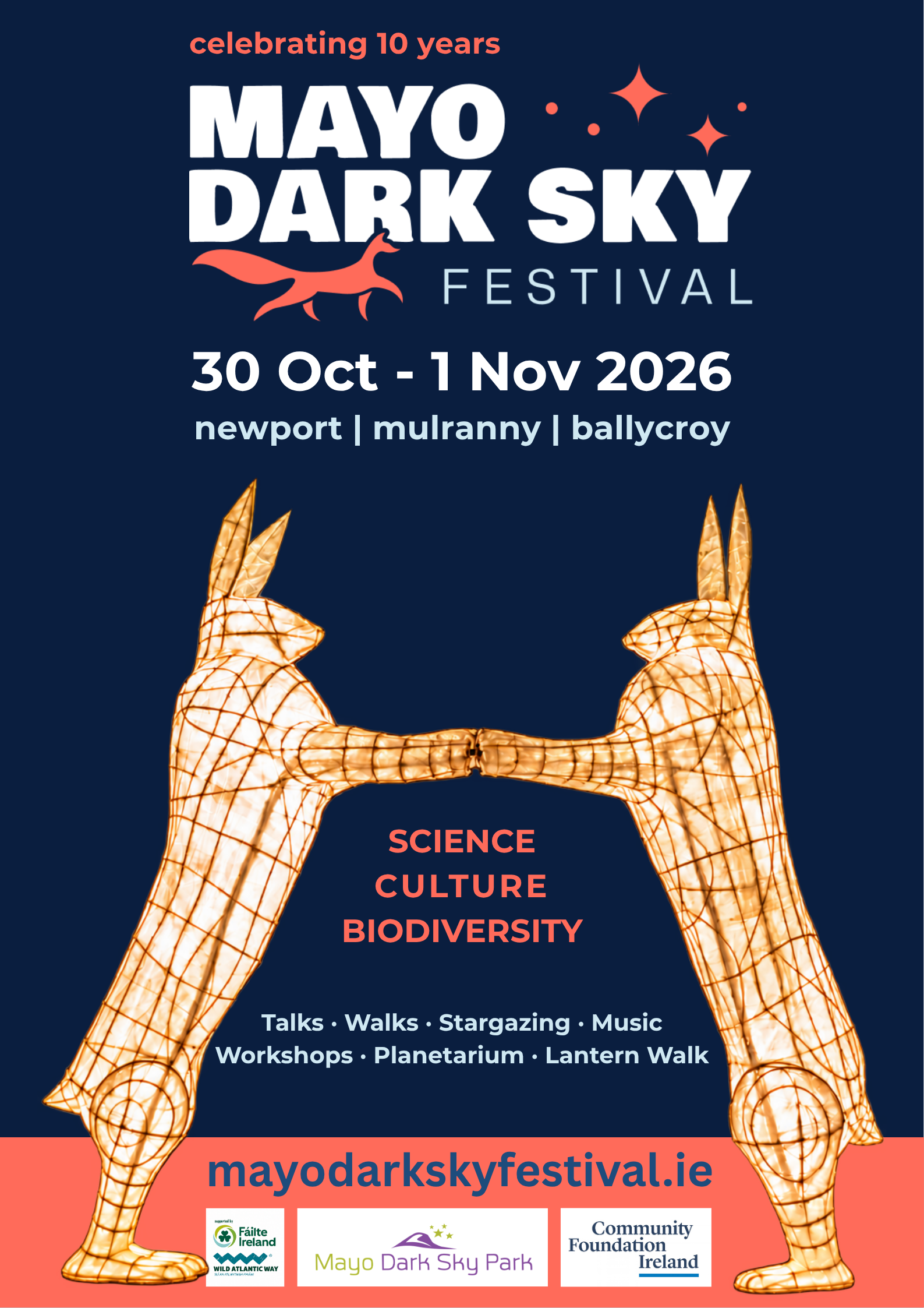 Programme: Mayo Dark Sky Festival 2026
